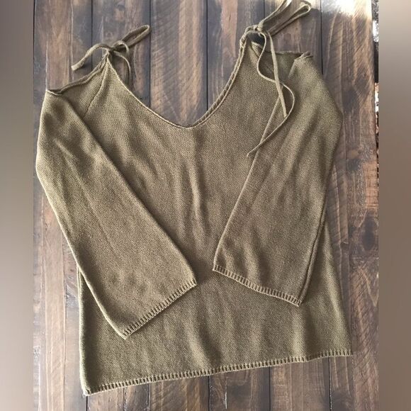 PPLA Cold Shoulder Sweater  - Picture 3 of 7